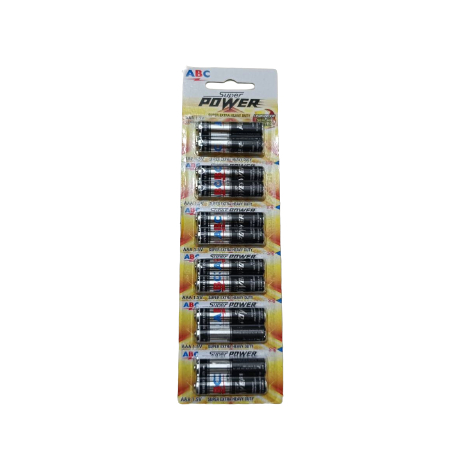 ABC SUPER POWER AAA BATTERY BATERAI AAA R03 BATERAI REMOTE
