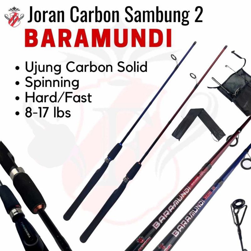 Joran Spinning FUKUSHIMA BARRAMUNDI 150 165 180
