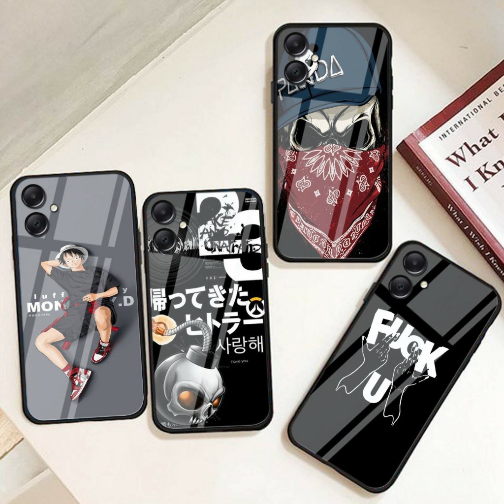 SoftCase Kaca Samsung A05 A05s - Casing Hp Samsung A05 A05s (LS84)