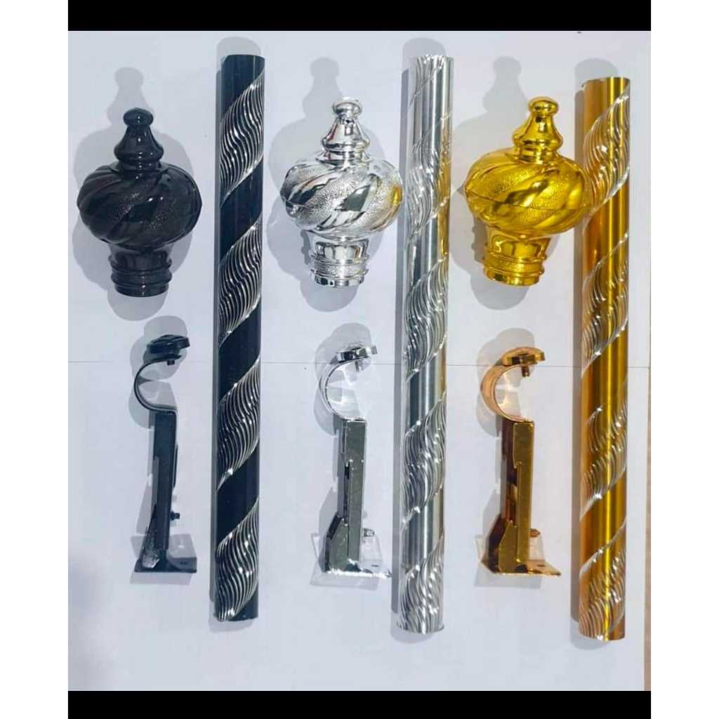 BATANG GORDEN/BESI GORDEN/ROLLET GORDEN/BATANG GORDEN FULLSET ( 100 - 150 cm )