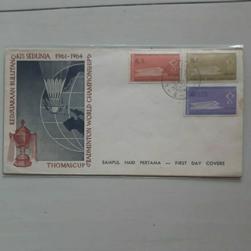 

Perangko prangko SHP Thomas Cup 1961