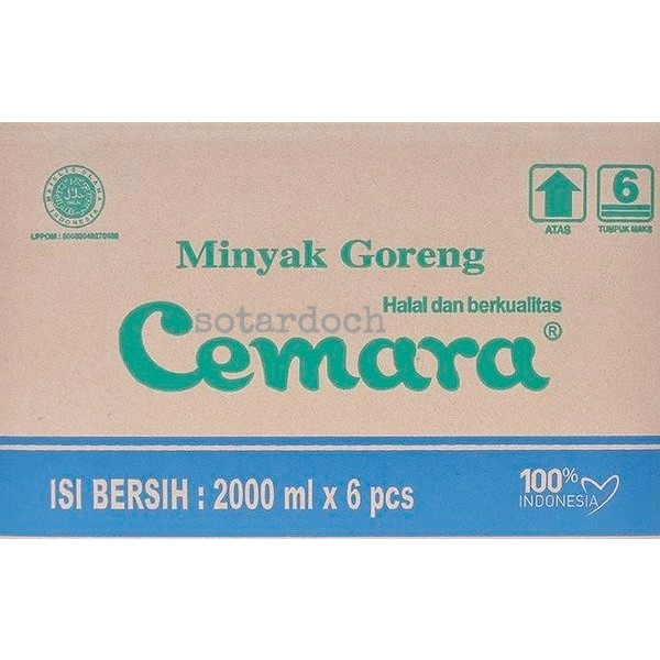 

MINYAK GORENG CEMARA POUCH 2LITER DUS