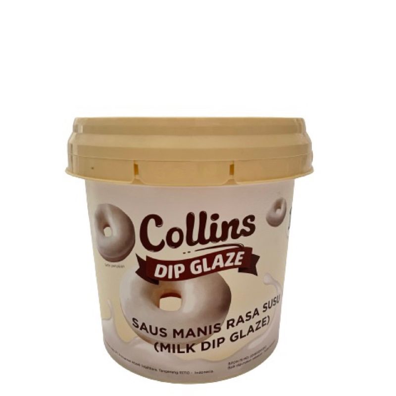 

COLLINS DIP GLAZE MILK/SUSU 1KG