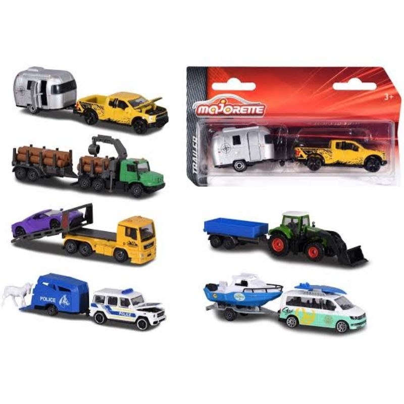 Majorette Trailer Truck Assortment