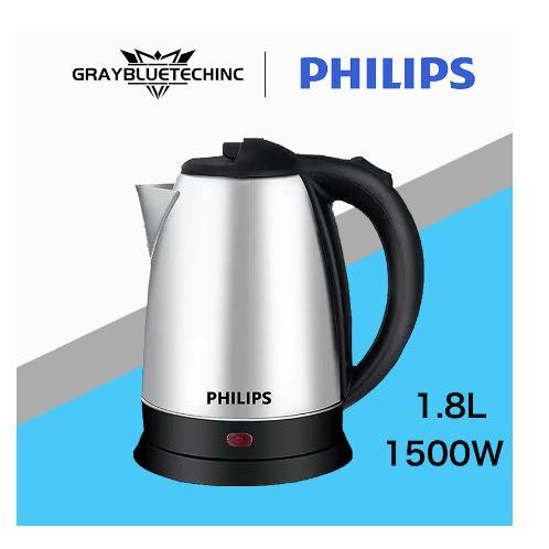 Kettles 1500 Watt Teko Pemanas Air Philips Kettle Listrik 1.8 Litres 304 stainless steel HD9307