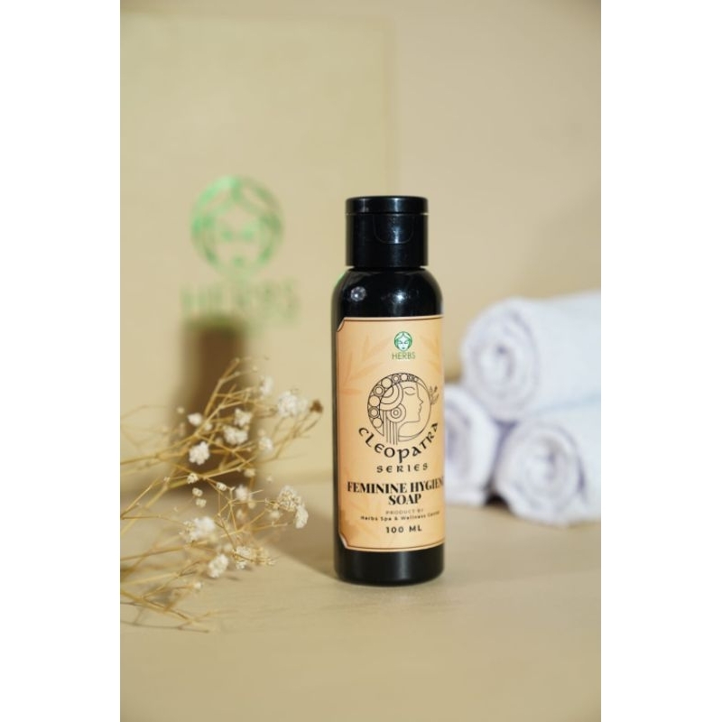 Cleopatra Feminine Hygiene Soap (100ml)/Sabun V/Sabun area kewanitaan/Sabun anti keputihan