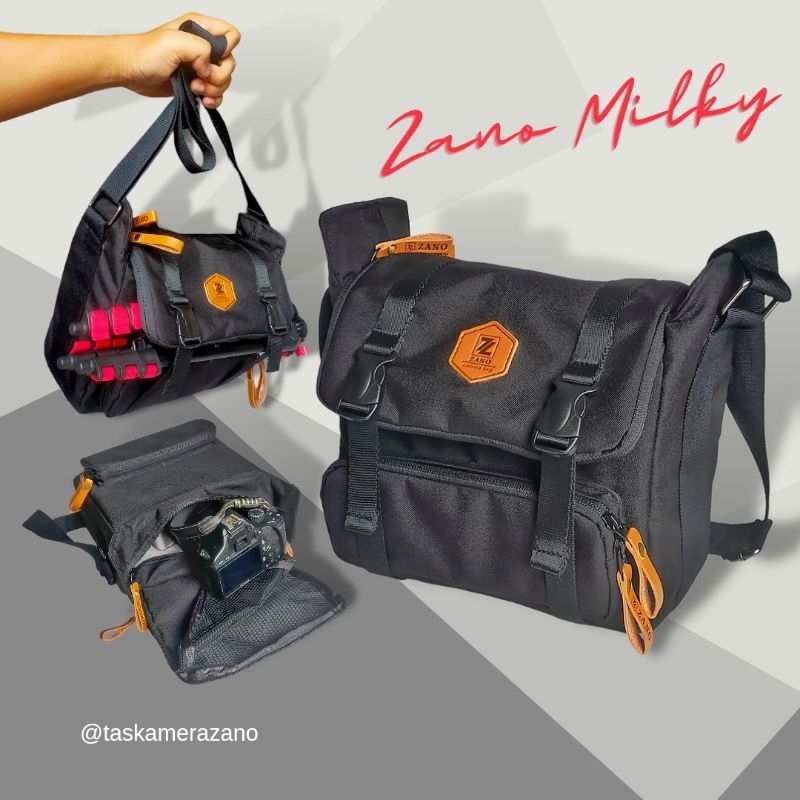 Tas kamera dslr atau mirrorless zano new milky