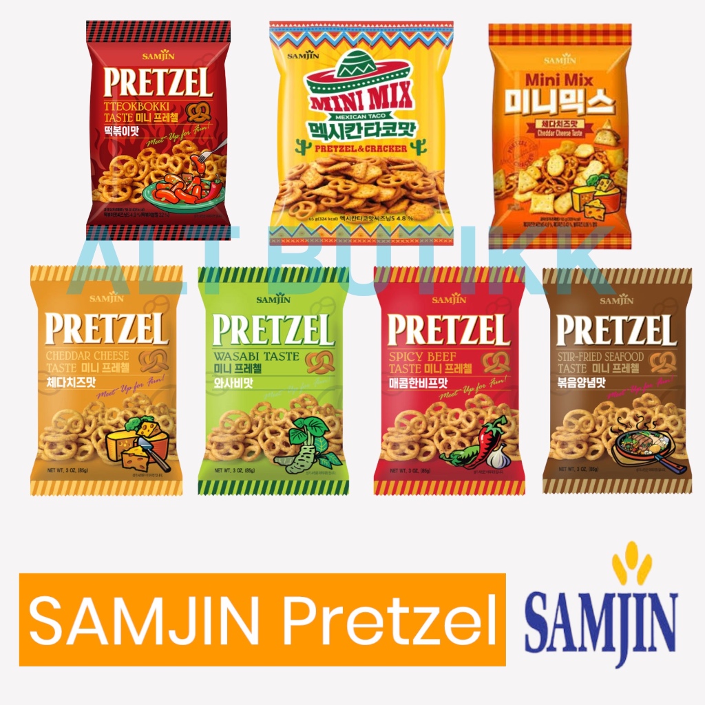 

SAMJIN PRETZEL 85 gr PRODUCT OF KOREA !