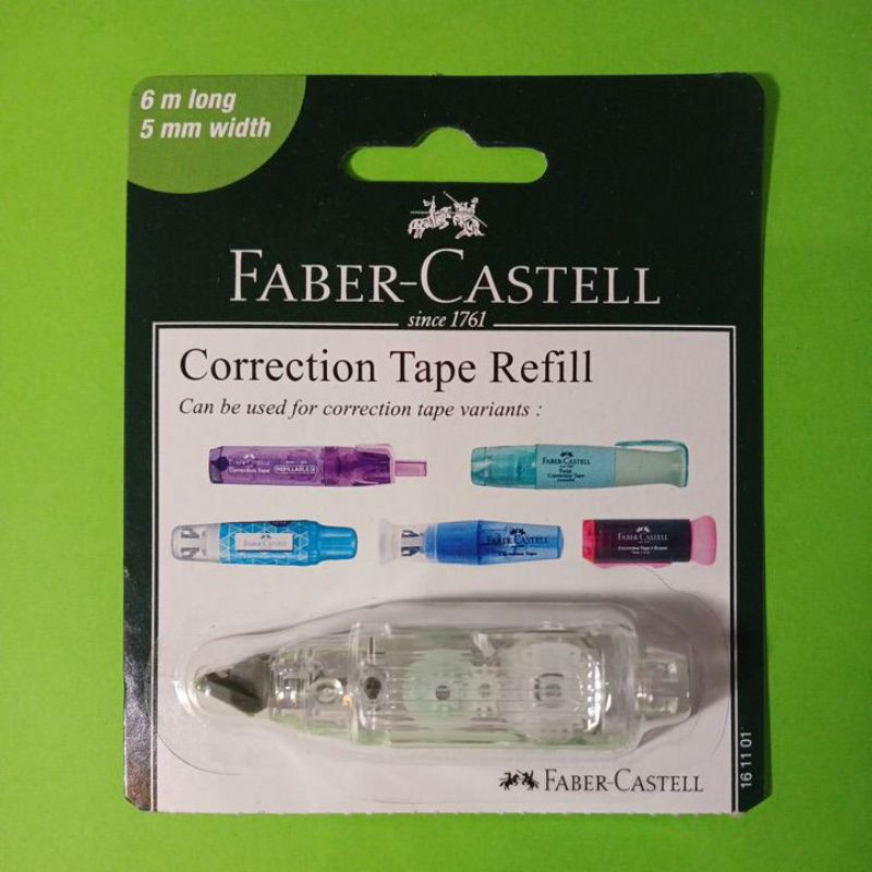 

Isi Ulang Tip ex Correction Tape Refill Faber Castell Chameleon dan lainnya