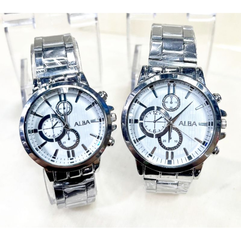 Jam Tangan Couple/Jam Tangan Rantai Pasangan TERLARIS