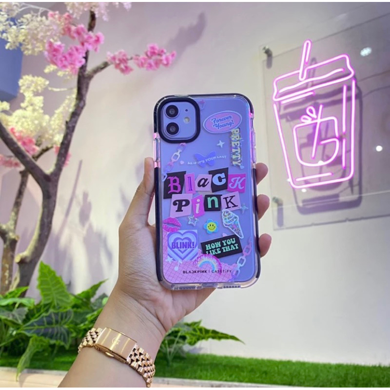 CASETIFY SOFT CASE HITS BLACKPINK FOR IPHONE  7+/8+ X/XS XR XSMAX 11 11PRO 11PROMAX 12/12PRO 12PROMA