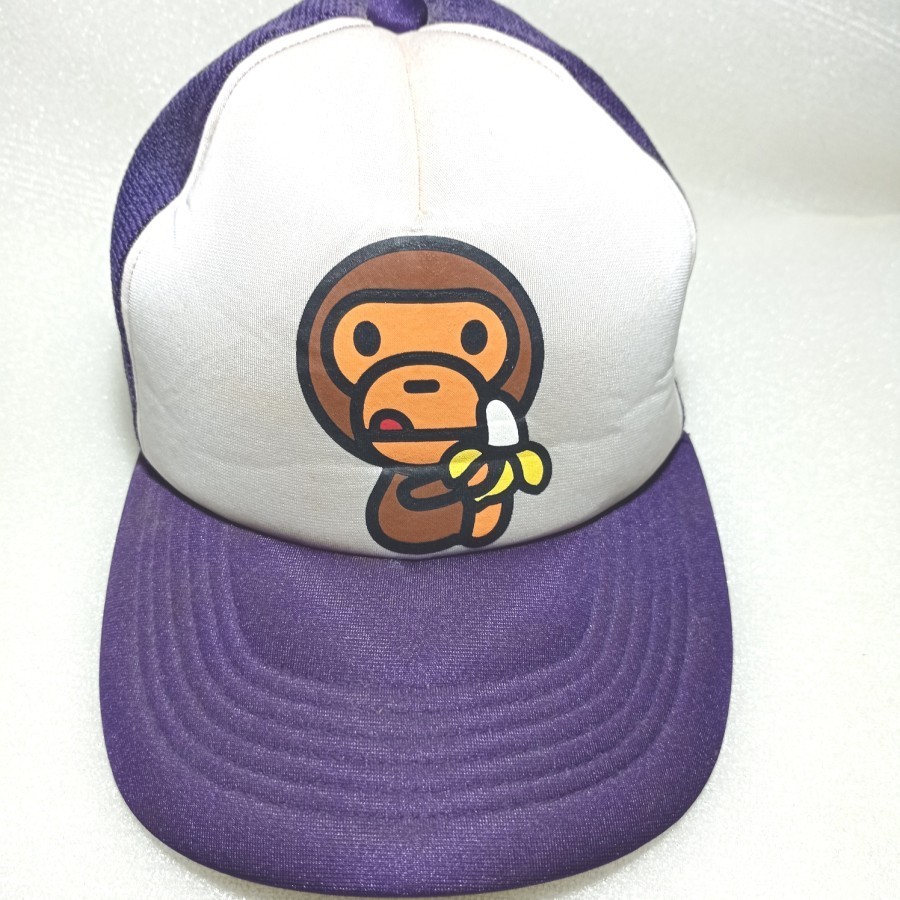 baby milo store by a bathing ape trucker cap bape original