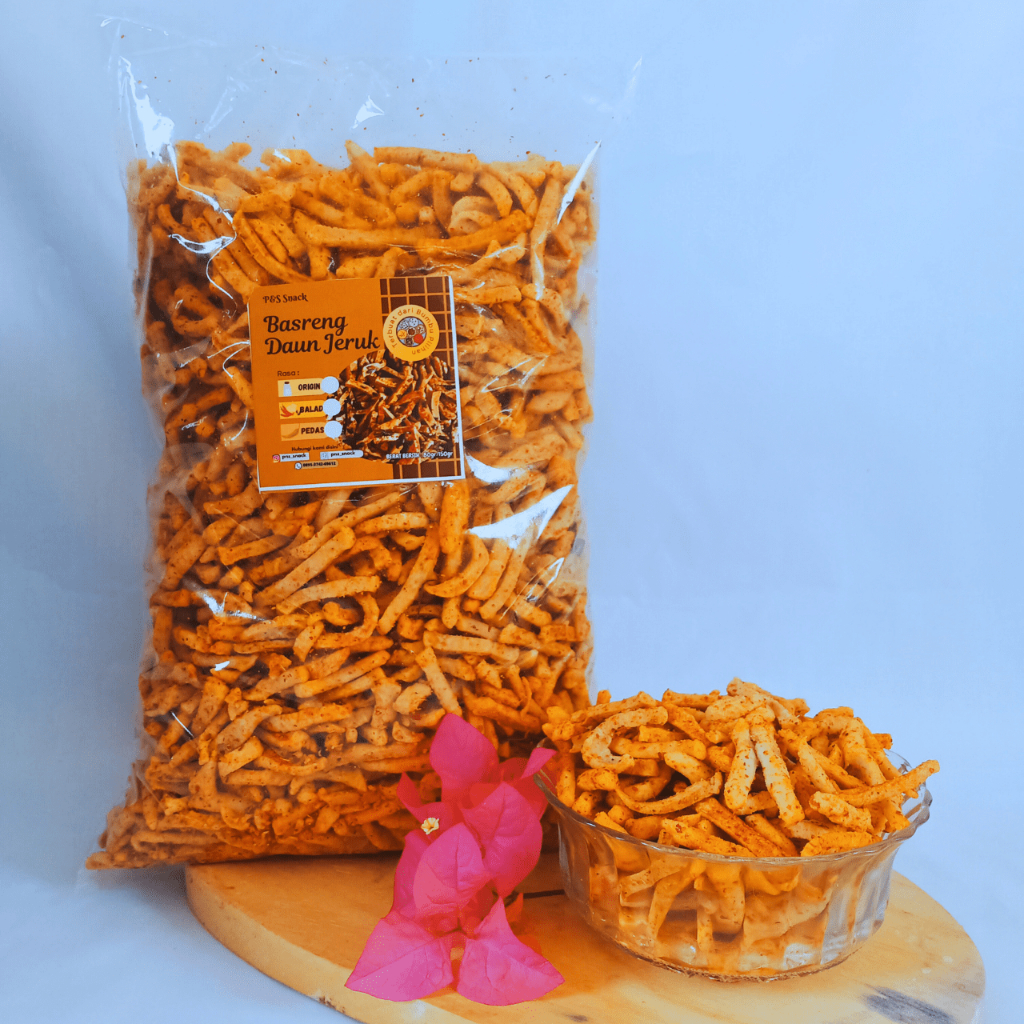 

BASRENG DAUN JERUK RASA BALADO LEGIT 1KG