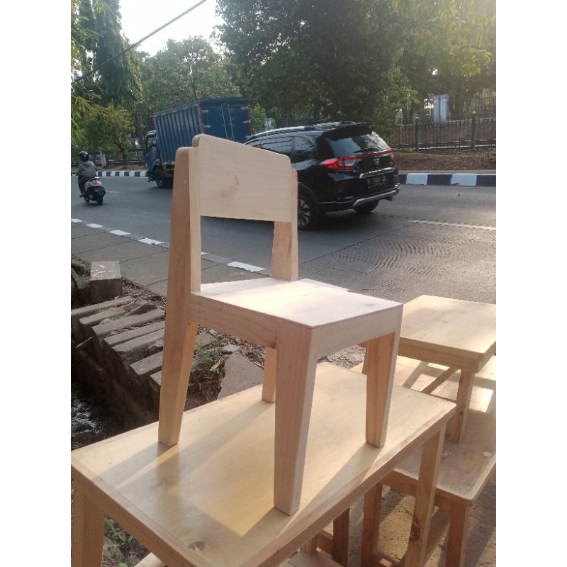 Kursi anak TK Montessori, kursi anak paud, kursi kecil, kursi anak