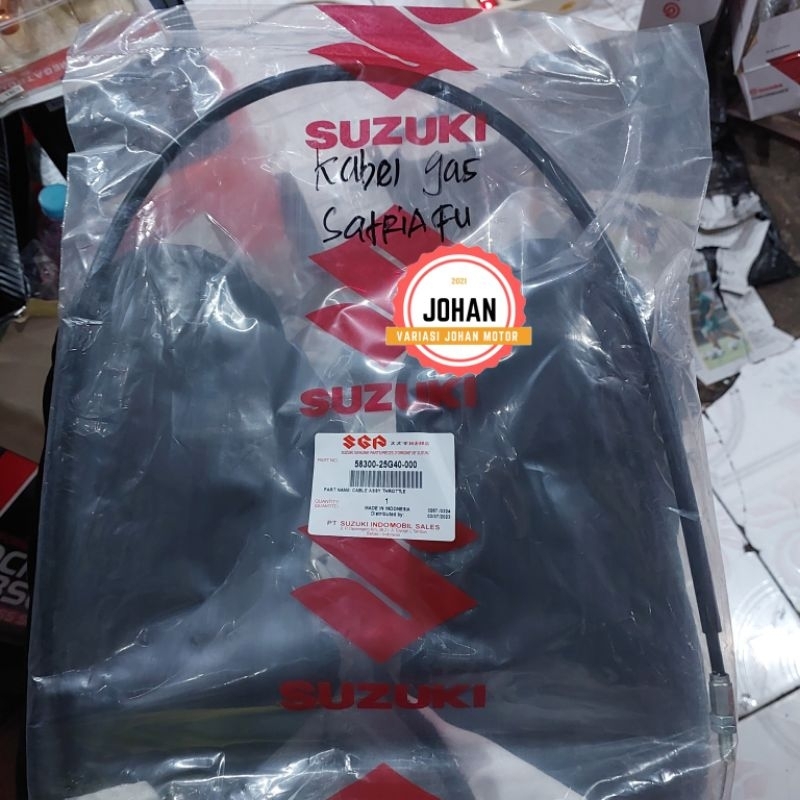kabel gas satria fu ori suzuki