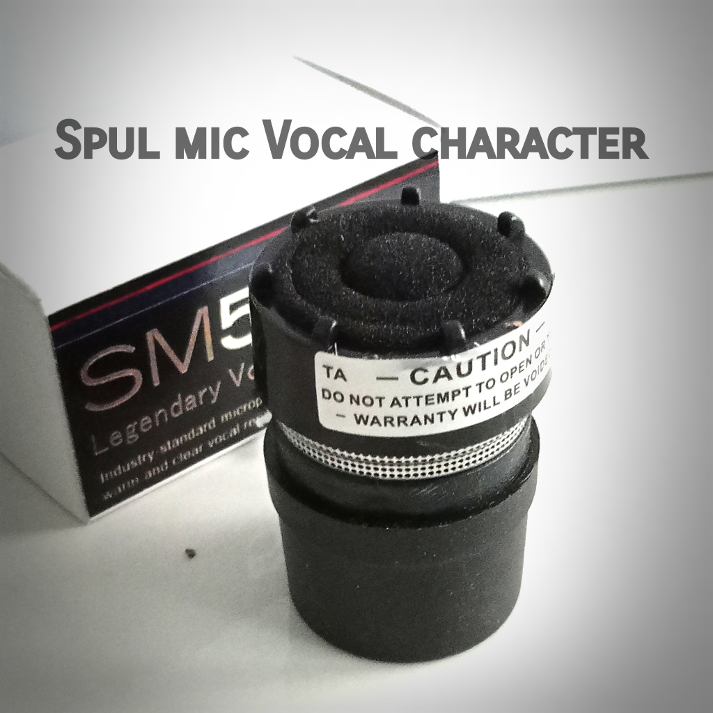 Spull mic microphone kabel dan wireless buat mic seri sm 58