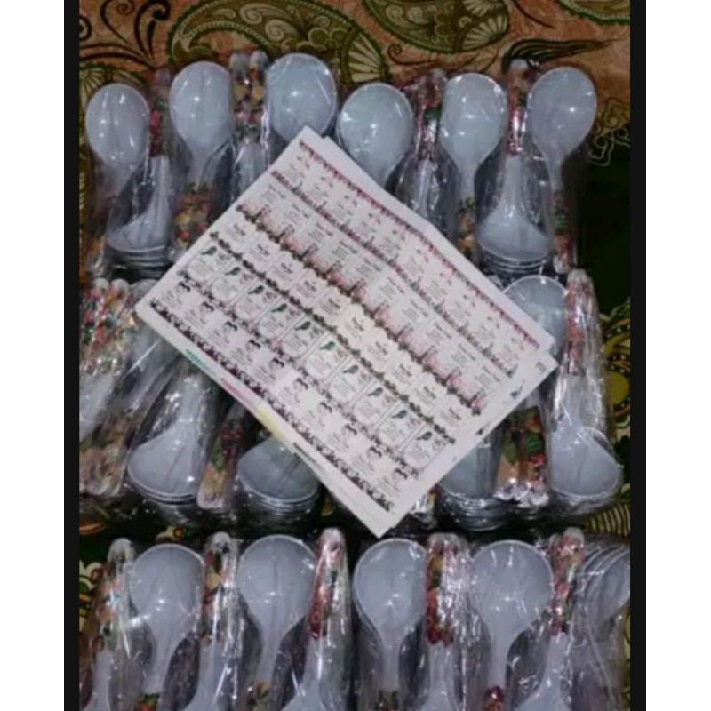 souvenir pernikahan centong melamin