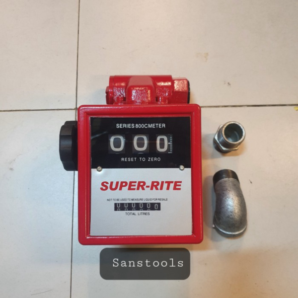 

SUPER-RITE Flowmeter 3 digit 1 Domax Flow Meter meteran solar murah Limited