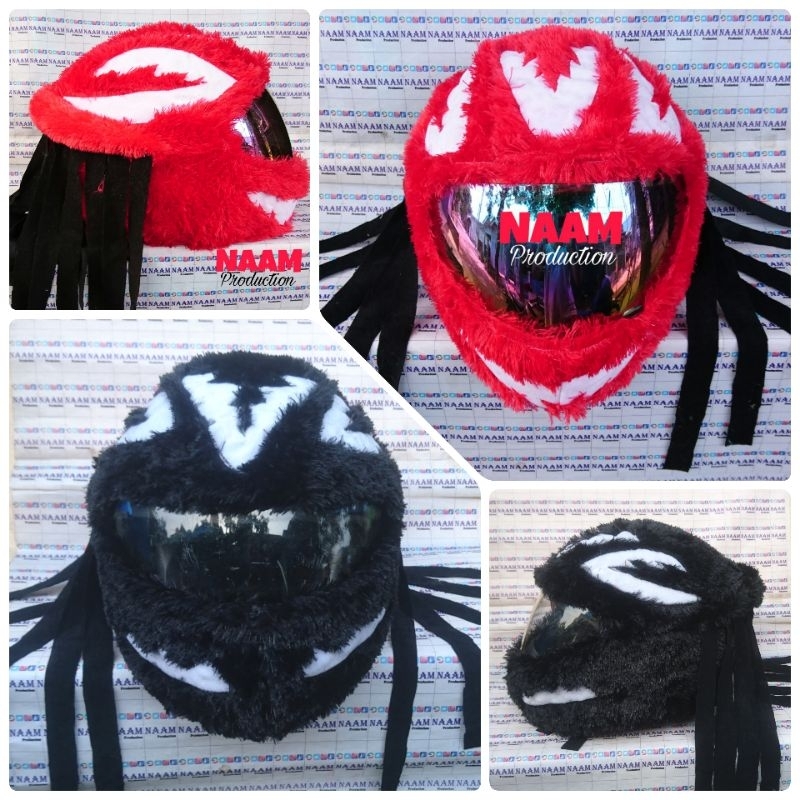 Cover Helm Predator, Cover Helm Full Face Karakter, Cover Helm Elmo, Cover Helm Stitch, Cover Helm P
