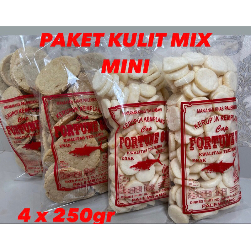 

PAKET 1KG KULIT MIX MINI 4BKS
