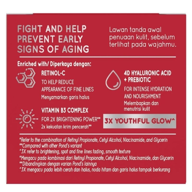 POND AGE MIRACLE ANTI AGING DAY & NIGHT CREAM