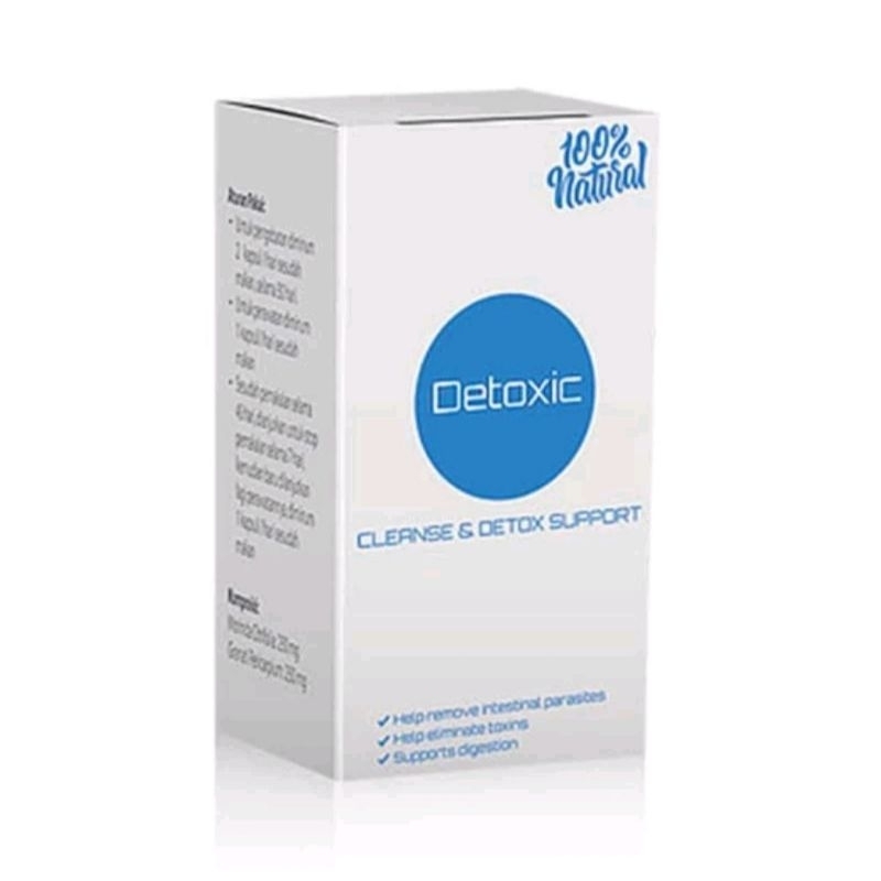 DETOXIC ASLI OBAT DETOXIC ORIGINAL SUPLEMEN ANTI PARASIT
