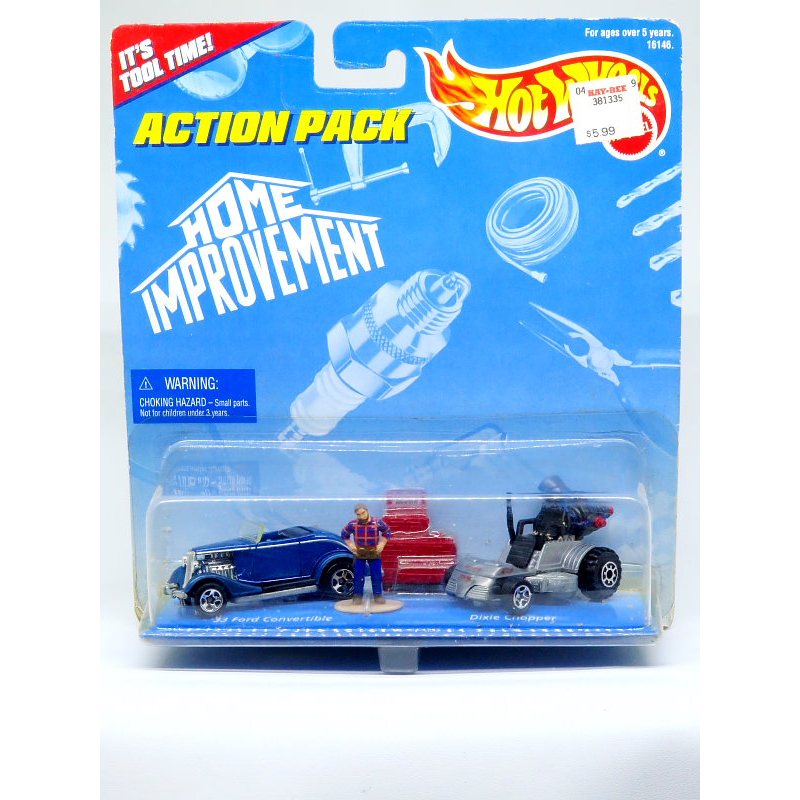 Hot Wheels 33 Ford Dixie Chopper Home Improvement - Action Pack