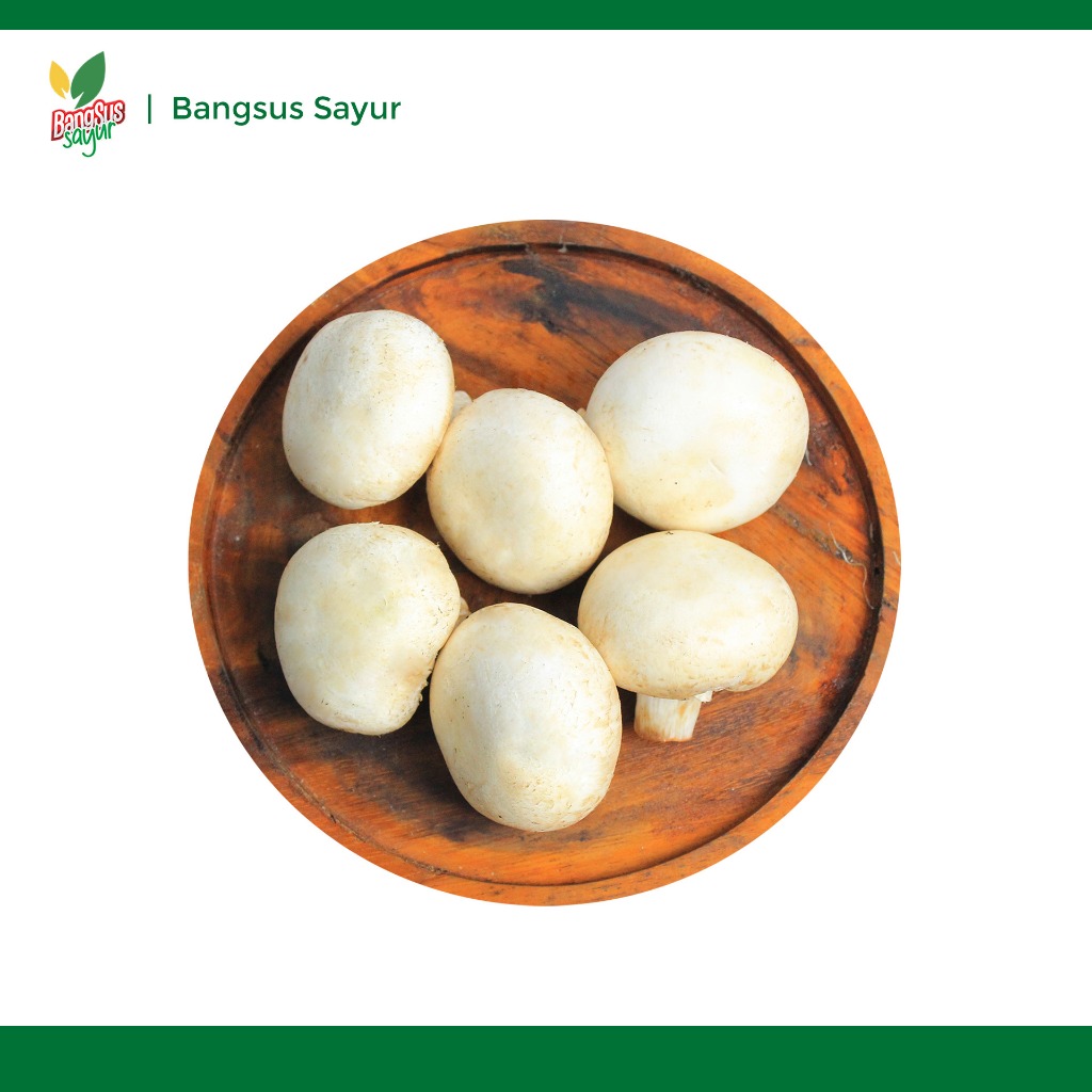 

Jamur kancing 200Gr Segar Murah