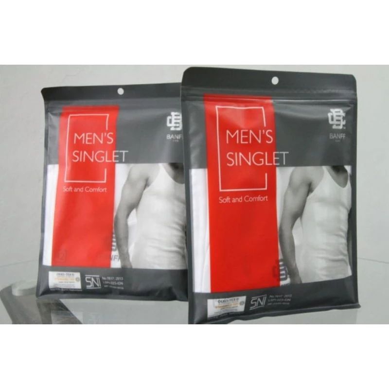 Singlet Pria Boy London Original – Kaos Dalam Putih BANFF Cotton Premium