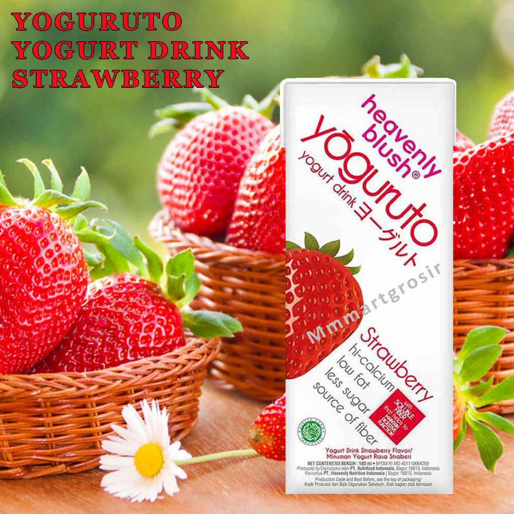 

Yoguruto / Yogurt Drink / Minuman Yogurt Rasa Strawberry / 180ml