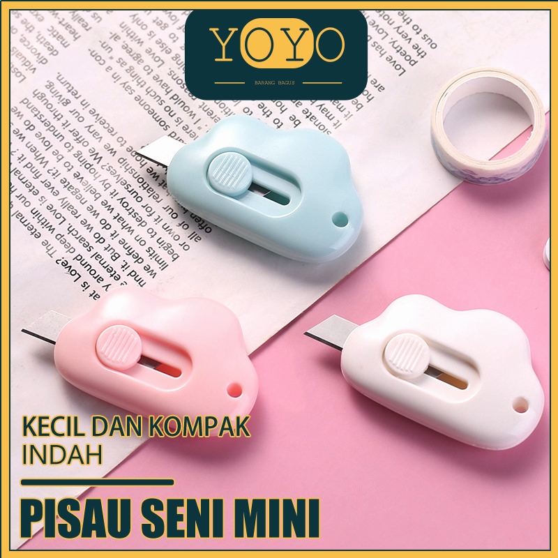 

Pisau Cutter Mini Lucu Untuk Parcel Cutter Mini Alat Tulis Pisau Ukir Kantor Cutter Kecil for School and Art Safety