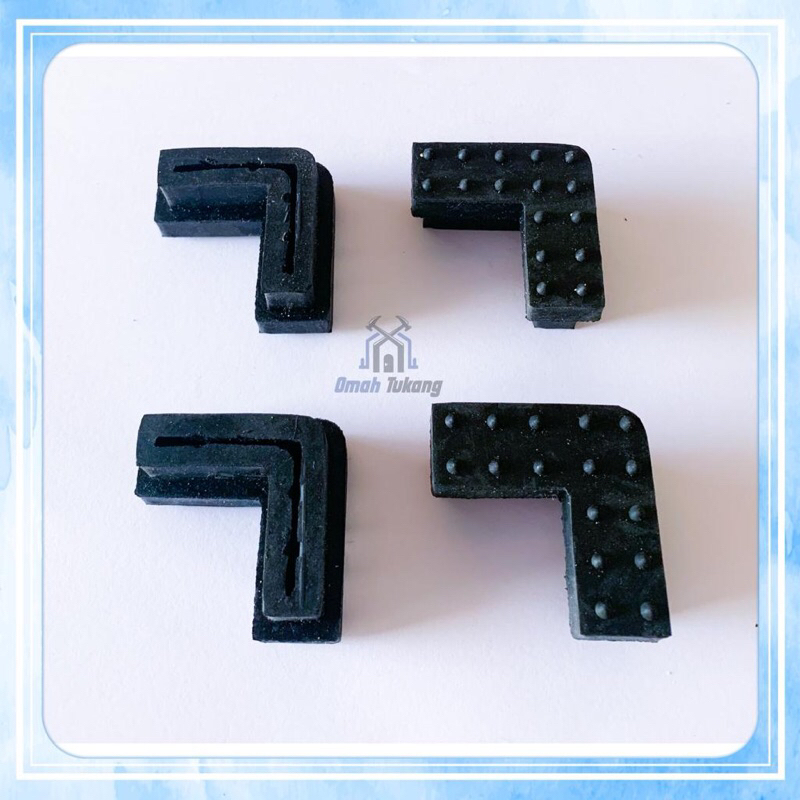 Kaki Siku Besi 3x3 / Kaki Karet Siku Besi 3x3