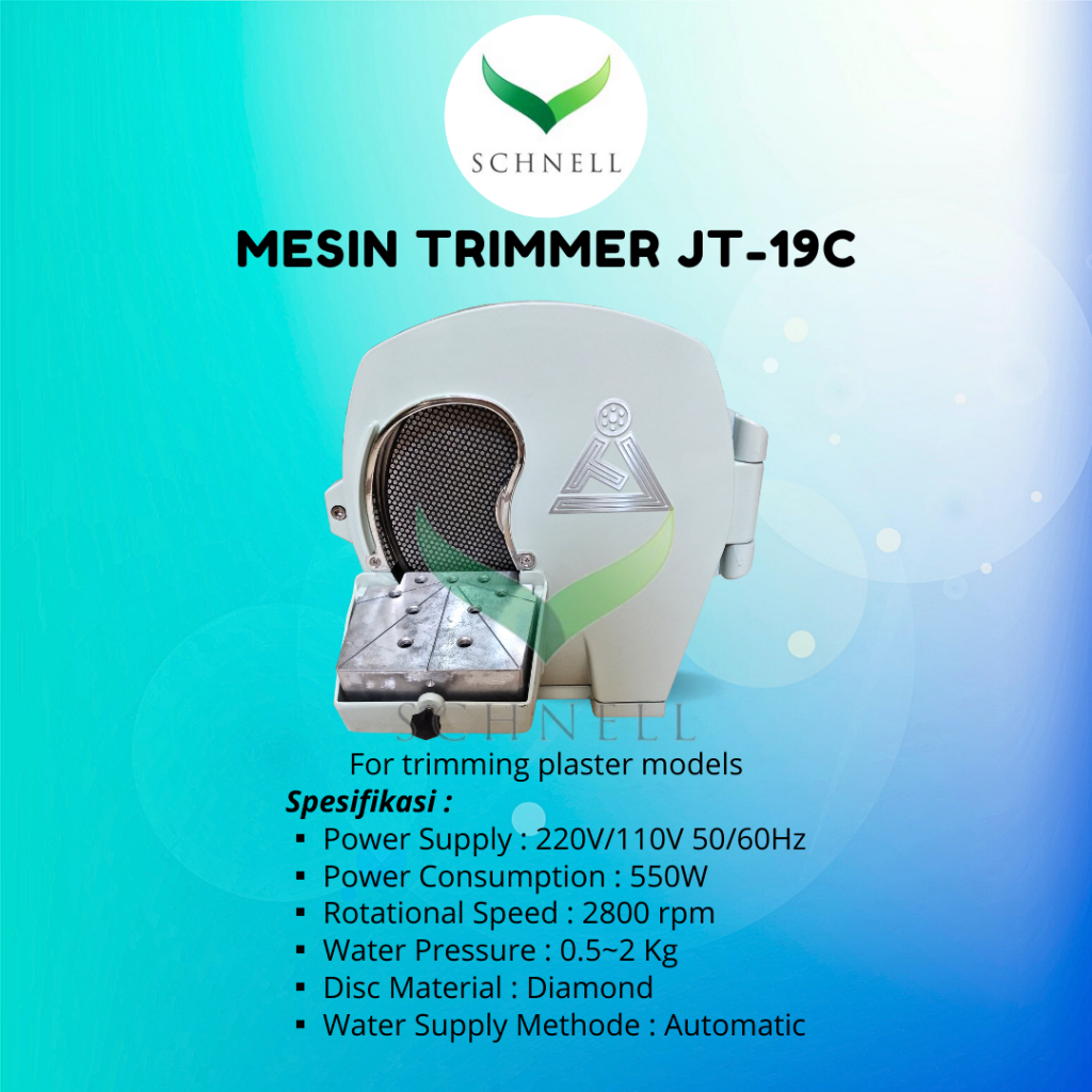 Mesin Trimmer Dental Lab Polis / Poles gigi palsu