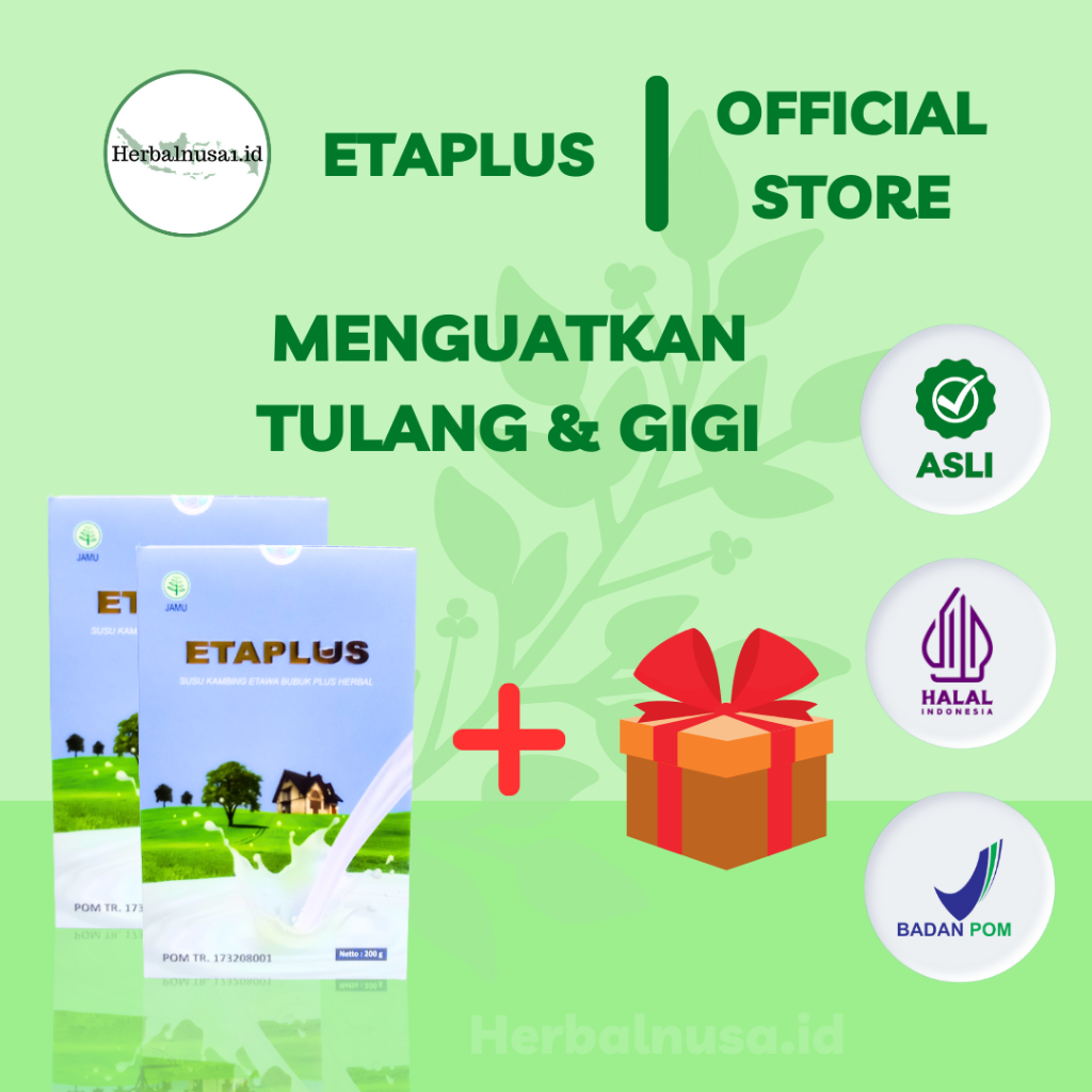 

ETAPLUS | SUSU BUBUK ETAWA | SUSU MENGUATKAN TULANG