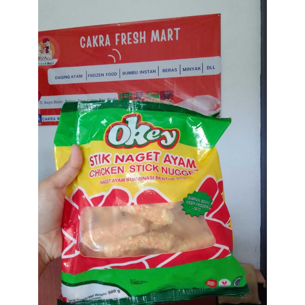 

Nugget Okey stik 500 gr