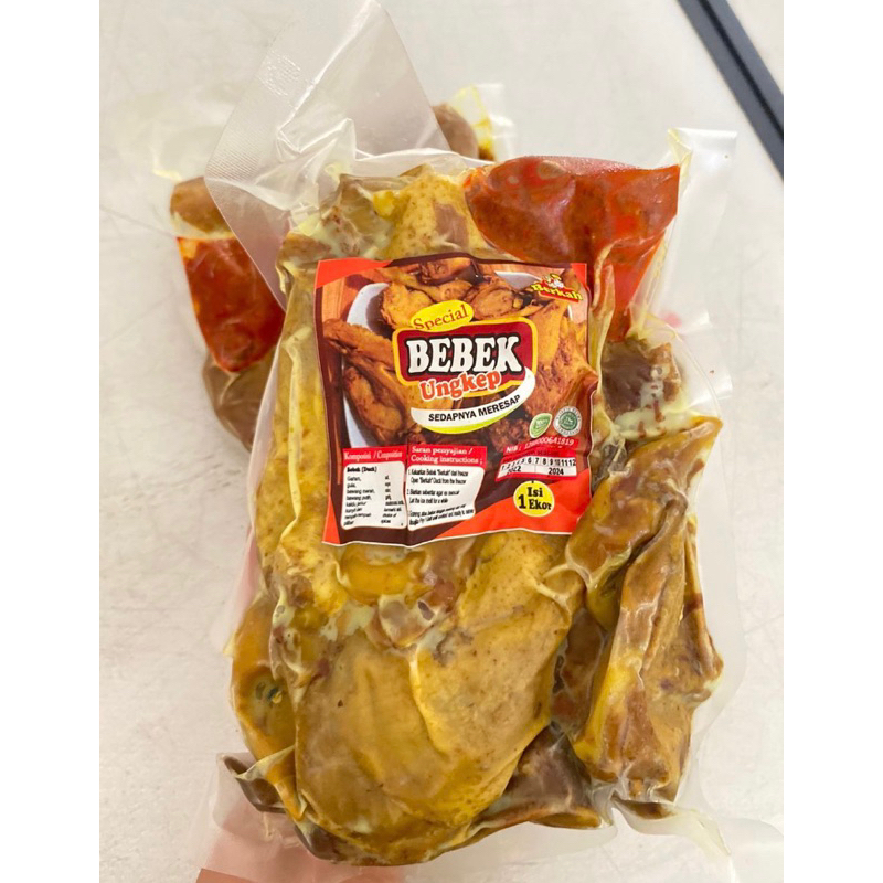 

Bebek ungkep + cabe frozen 750g