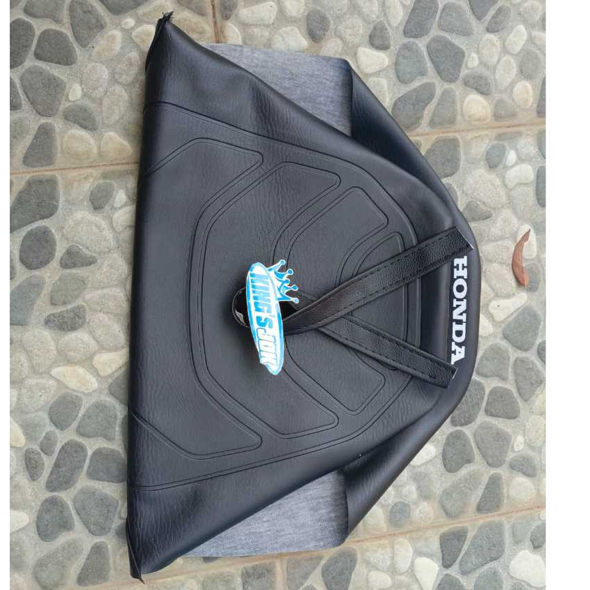 Sarung jok honda win kulit jok honda win 100 dengan sabuk