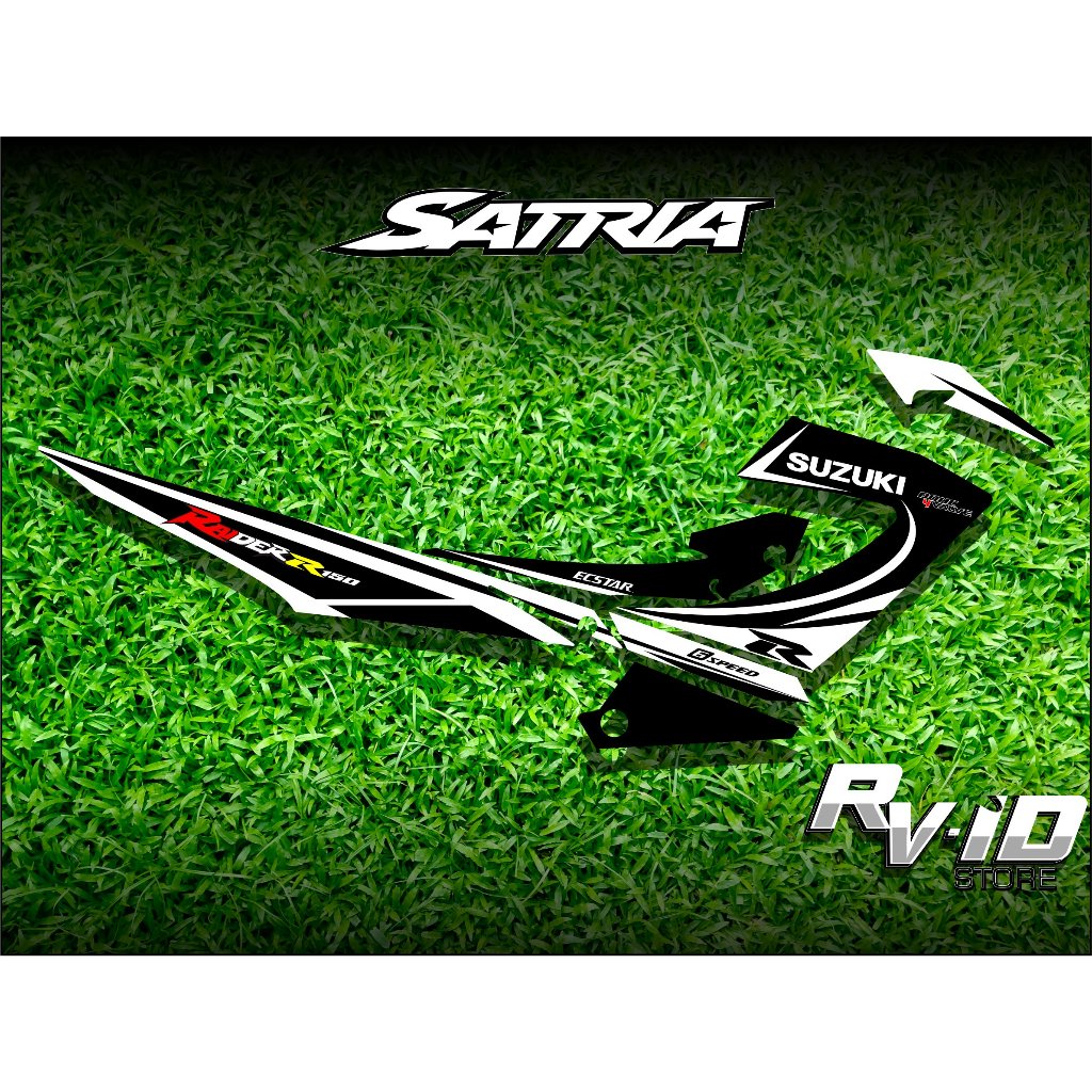 STRIPING SATRIA FU FL - SATRIA FU FACELIFT - STIKER FU 2015