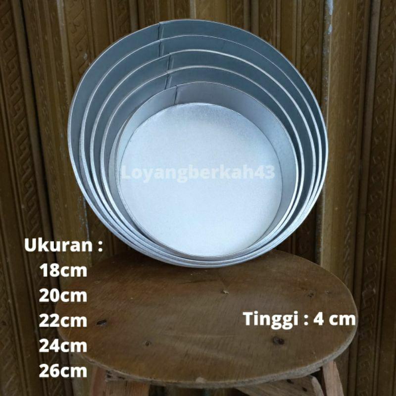 loyang lapis bulat/Loyang kue bolu/loyang kue kukus