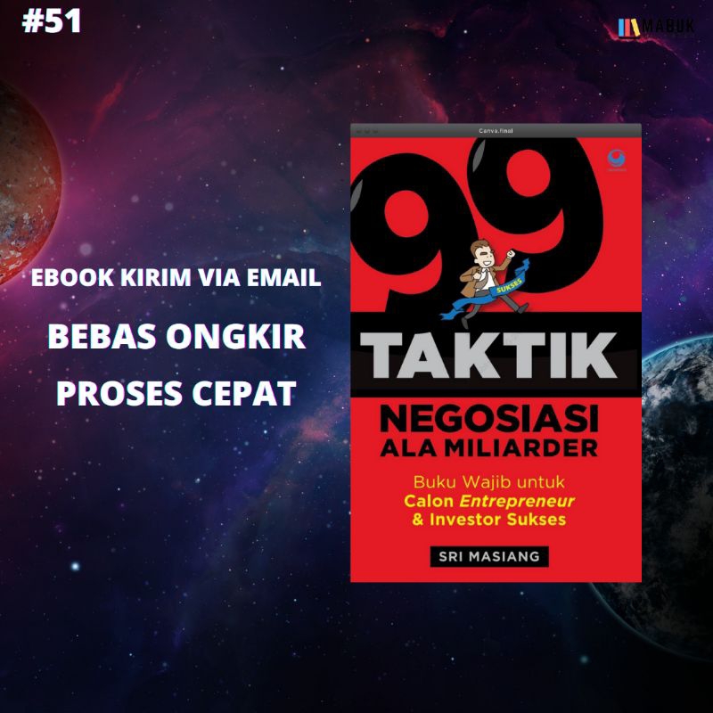 

TAKTIK NEGOSIASI ALA MILIARDER