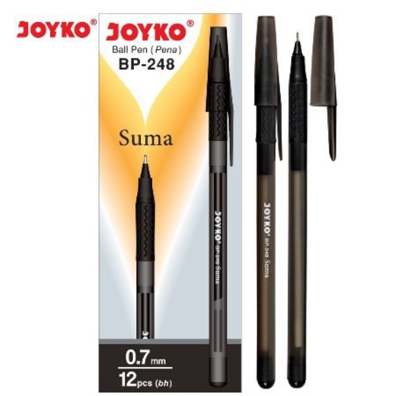 

PULPEN SUMA BP 248 / PEN JOYKO HITAM 0.7mm 1pack