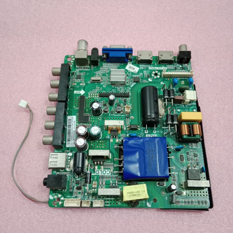 MB TV LED POLYTRON PLD32D1550 SECOND - MAINBOARD MOTHERBOARD MENBOARD MOBO BOARD MODUL KOMPONEN ELEK