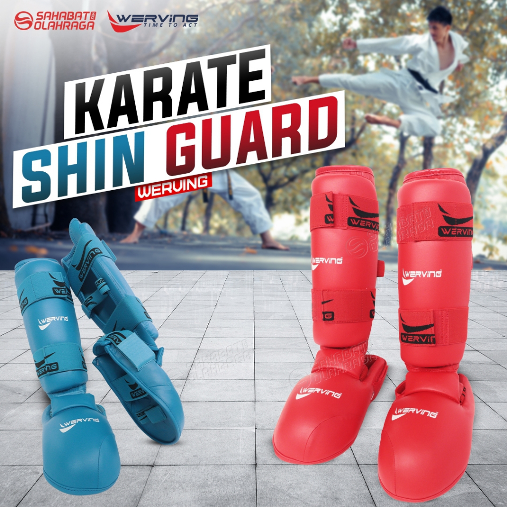 Shin Instep Guard Karate Werving - Shin Guard Karate