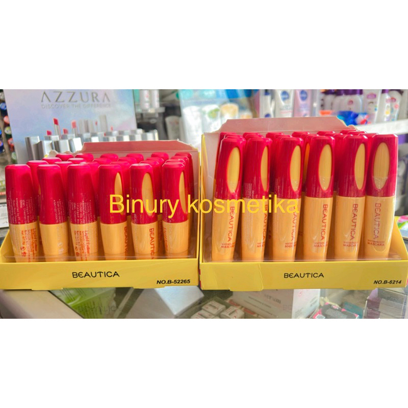 MASCARA BEAUTICA & EYELINER BEAUTICA waterproof