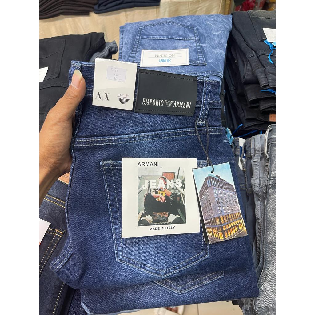 Celana Panjang Pria JEANS EMPORIO ARMAN- Celana jeans import- CELANA JEANS IMPORIO Premium