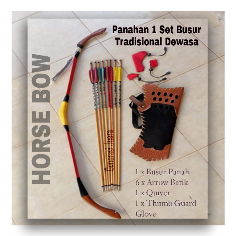 Busur Panah EFG - Hungarian Bow - TradBow - HorseBow - Olahraga Panahan