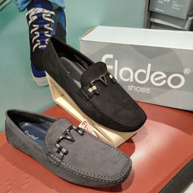 Fladeo sepatu moccasin pria MSM 215-2AH