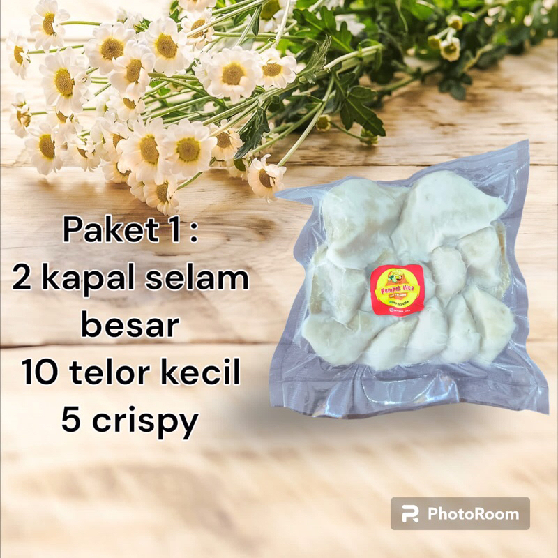 

Paket 1 Pempek Frozen Vakum