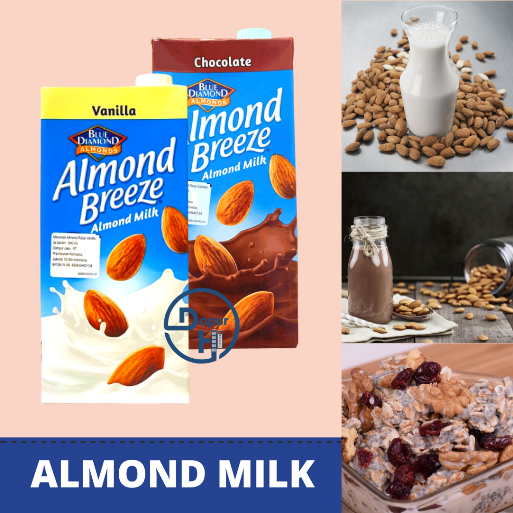 

BLUE DIAMOND Susu Almond Milk 946 ml /Coklat Vanilla//