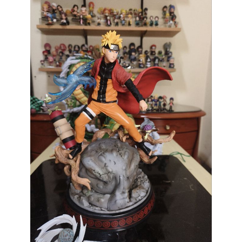 (naruto) (box) action figure anime statue naruto sage mode